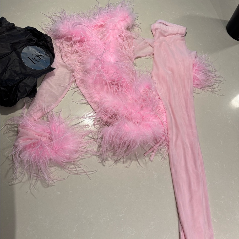 KOS Ostrich Feather Set